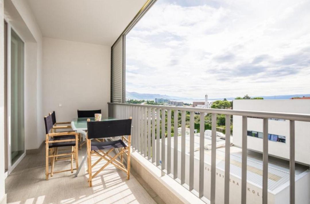 Allora Apartment With Panoramic Sea View スプリト エクステリア 写真